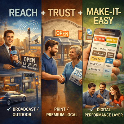 The New Local Playbook: Reach + Trust + Make-It-Easy
